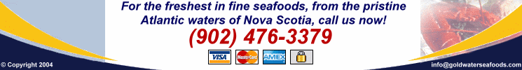 Goldwater Seafoods - Exporters & Distributors of Fresh Nova Scotia Lobster, Shellfish & Seafood - We are an Ocean Wise company
